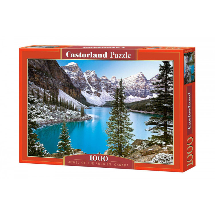 Puzzle 1000 dielikov – Skalisté hory Kanada